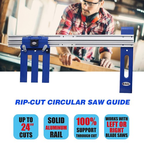 Rip cut circular saw - saw, guide