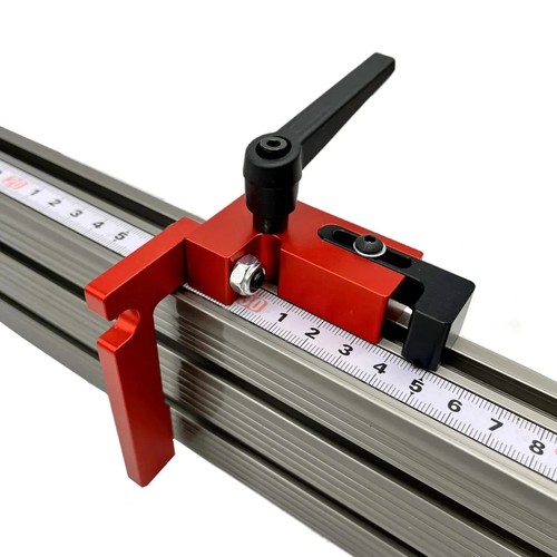 Slot miter track - track, stop