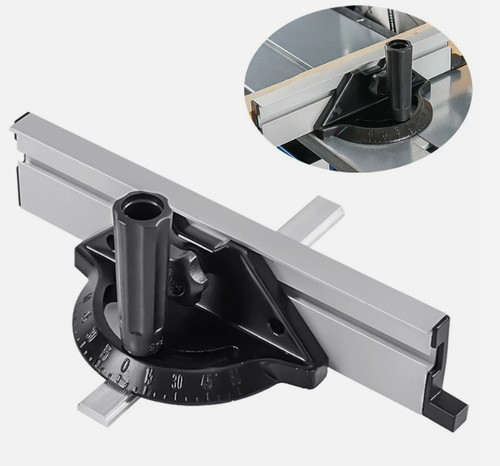 Aluminum miter gauge table saw - aluminum,