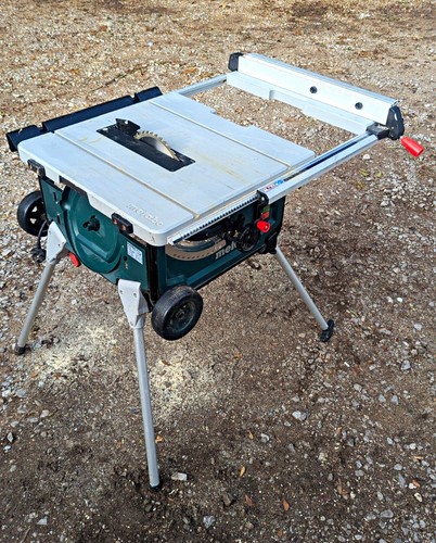Metabo table saw with stand - metabo,