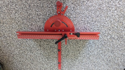 Miter gauge 400mm - miter, aluminum