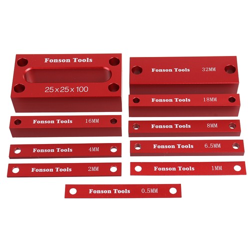 Setup blocks height - blocks, gauge